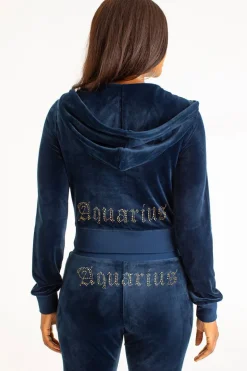 Aquarius Big Bling Hettegenser I Velour