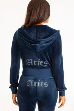 Aries Big Bling Velour Hettegenser