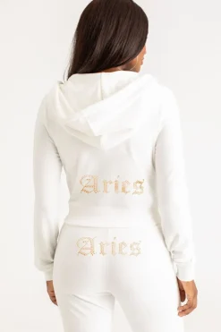 Aries Big Bling Velour Hettegenser