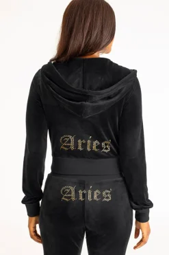 Aries Big Bling Velour Hettegenser