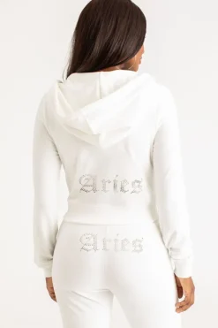 Aries Big Bling Velour Hettegenser