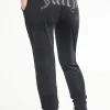 Big Bling Velour Joggers