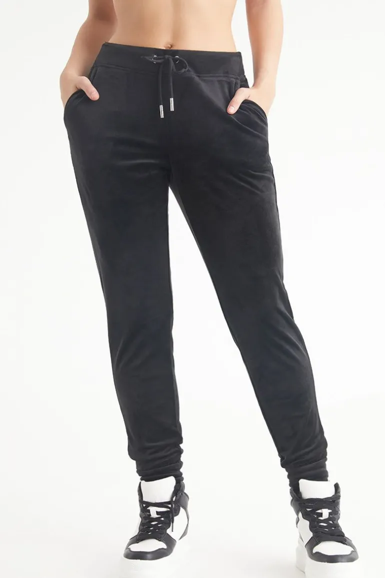 Big Bling Velour Joggers