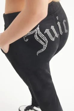 Big Bling Velour Joggers