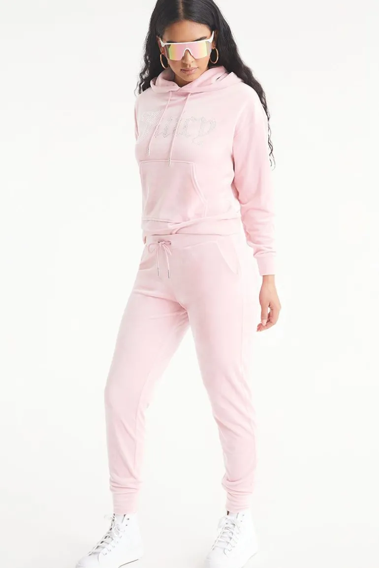 Big Bling Velour Joggers