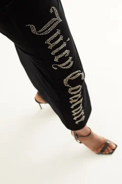 Big Bling Velour Maxi-Skjørt