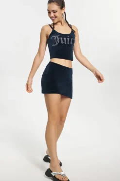 Big Bling Velour Tank Top