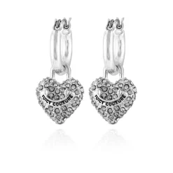 Bling Heart Hoop Øredobber