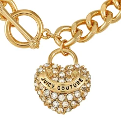 Bling Heart Toggle Armbånd
