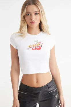 Cherry Flames Baby T-Skjørte