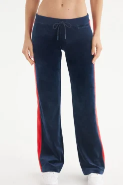 Colorblock Velour Treningsbukser