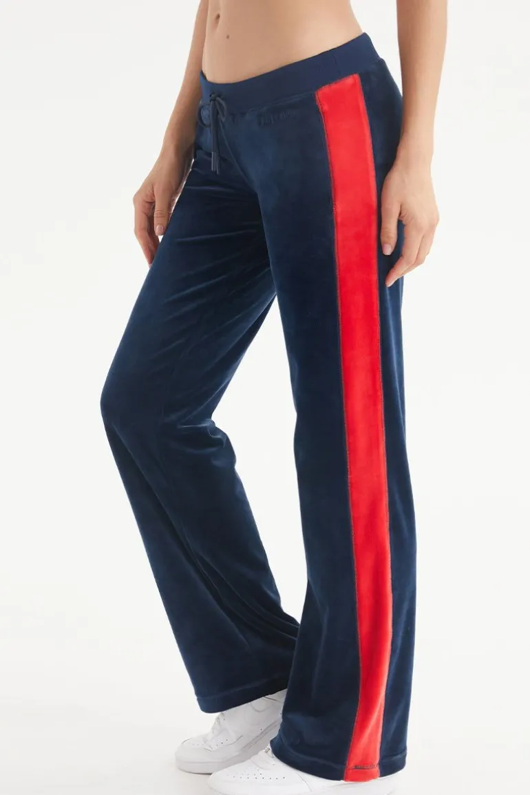 Colorblock Velour Treningsbukser