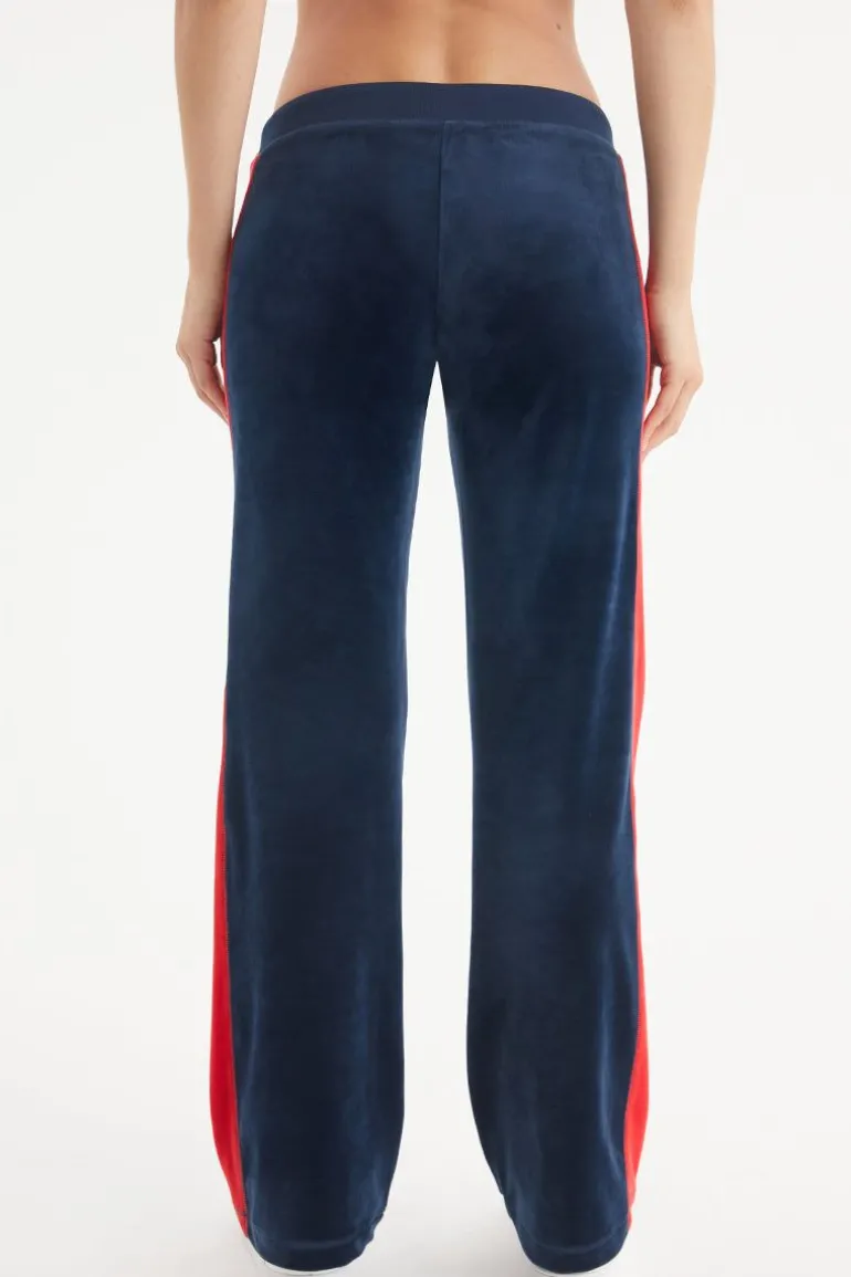 Colorblock Velour Treningsbukser