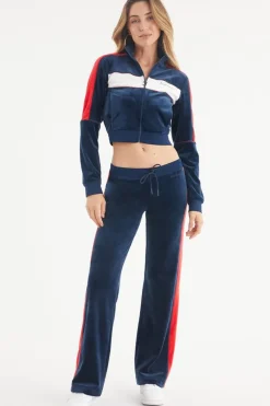 Colorblock Velour Treningsbukser