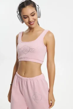Cropped Sweetheart Tank