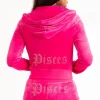 Fiskene Big Bling Velour Hettegenser