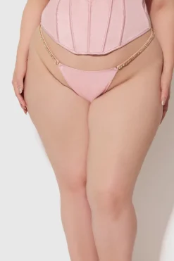 Fredericks X Juicy Satin & Rhinestone G-Streng