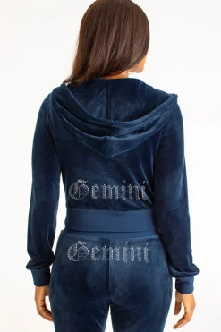 Gemini Big Bling Hettegenser I Velour