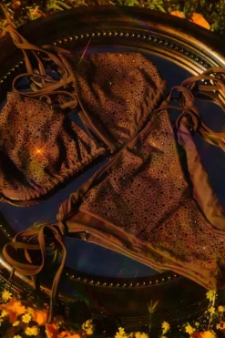 Getstonned Rhinestone String Bikinibunn
