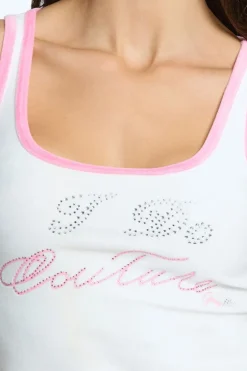 I Do Couture Velour Tank Top