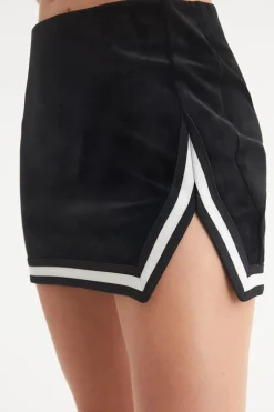 Juicy Varsity Velour MiniSkjørt