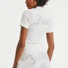 Kortermet Big Bling Bomull Velour Glidelas