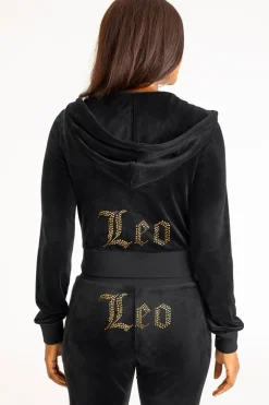 Leo Big Bling Hettegenser I Velour