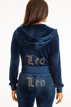 Leo Big Bling Hettegenser I Velour