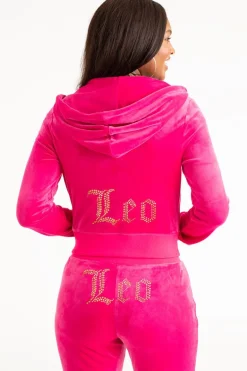 Leo Big Bling Hettegenser I Velour