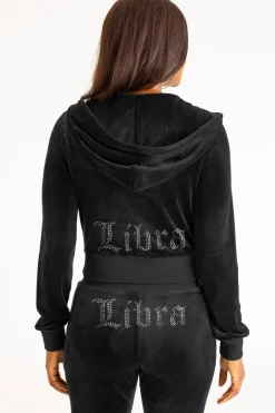 Libra Big Bling Hettegenser I Velour