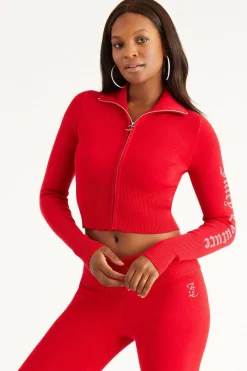 Liten Bling Knit Cropped Jakke