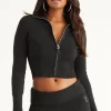 Liten Bling Knit Cropped Jakke