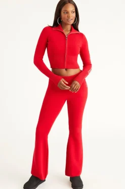 Liten Bling Knit Cropped Jakke