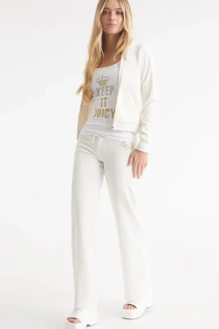 Malibu Crown Logo Treningsbukser I Bomull Og Velour