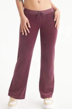 Malibu Small Bling Cotton Velour Joggebukser