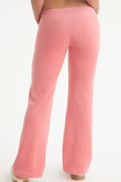 Malibu Small Bling Cotton Velour Joggebukser