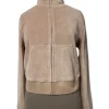 Mockneck Velour Treningsjakke—Rejuiced