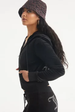 Og Big Bling Velour Hettegenser —Rejuiced