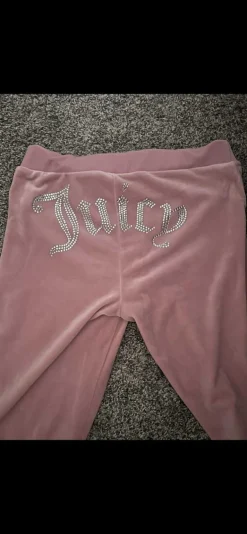 Og Big Bling Velour Joggebukser —Rejuiced