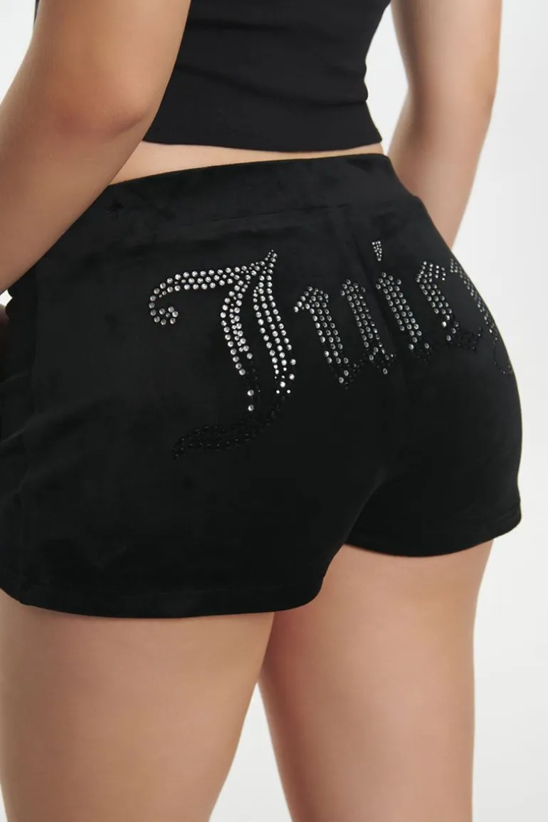Ombre Big Bling Booty Shorts