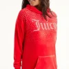 Oversized Big Bling-Hettegenser Med Rhinestones
