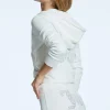 Pearly Big Bling Hettegenser I Velour