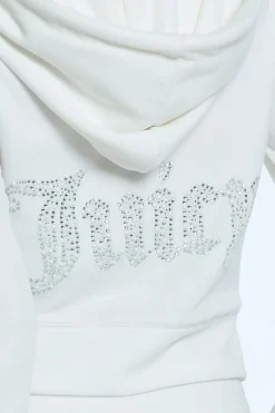 Pearly Big Bling Hettegenser I Velour