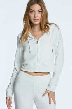 Pearly Big Bling Hettegenser I Velour