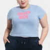 Plus-Size Dump Him Baby Tee