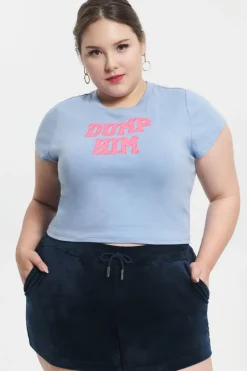 Plus-Size Dump Him Baby Tee