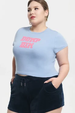 Plus-Size Dump Him Baby Tee