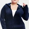Plus-Size Hettegenser I Klassisk Bomullsvelour