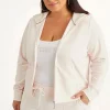 Plus-Size Icons Klassisk Hettegenser I Velour I Bomull