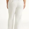 Plus-Size Og Big Bling Velour Treningsbukser